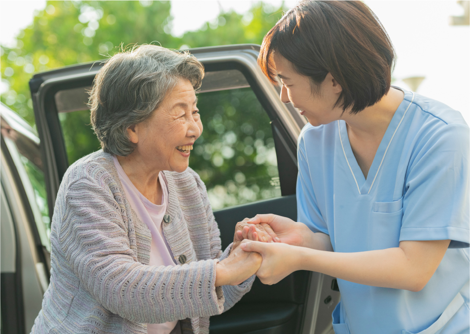 無料送迎 眼科 津山クリニック